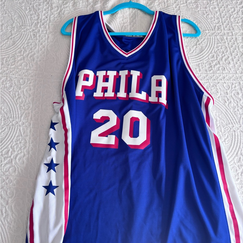 Jared McCain 76’ers NBA jersey